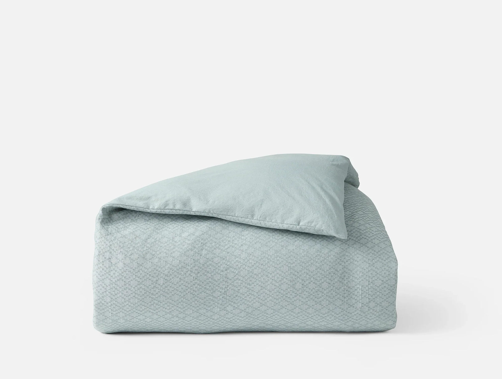 Coyuchi King Dew Capitola Organic Duvet Cover