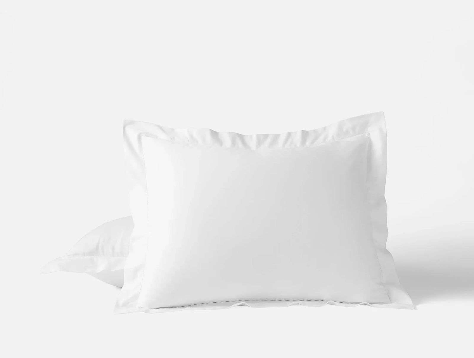 Coyuchi Sham - Standard Alpine White Heirloom Organic Sateen Duvet Cover