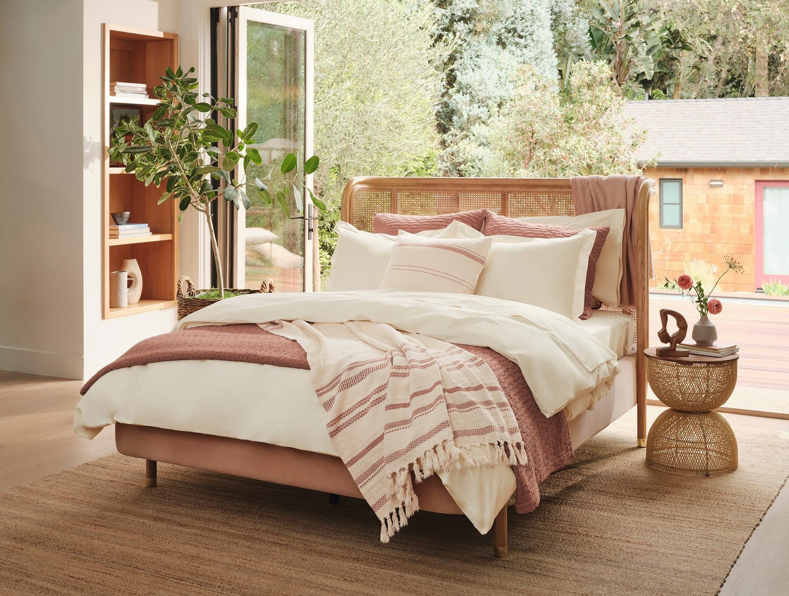Refined Organic Percale Sheet Set