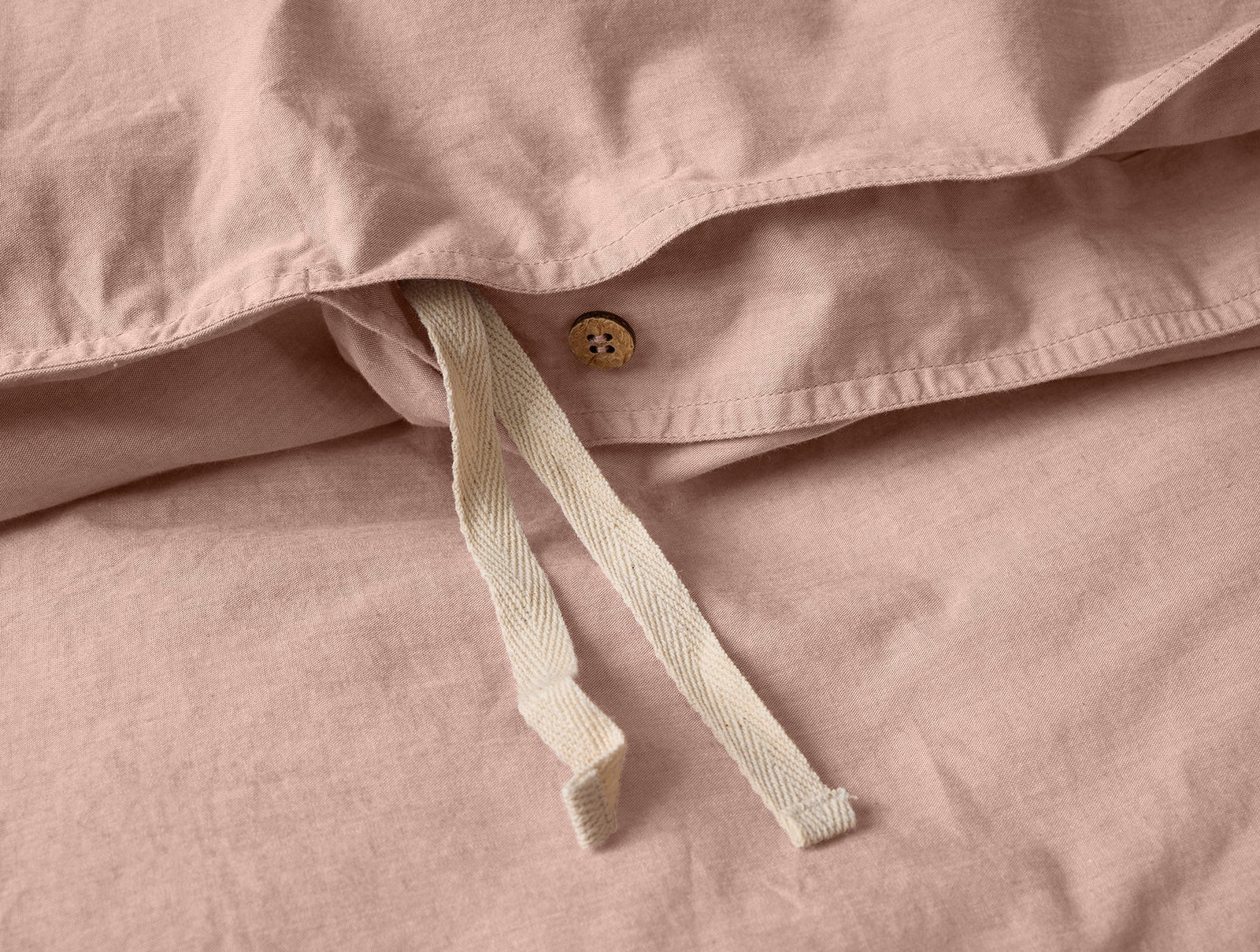 Organic Crinkled Percale™ Duvet Cover