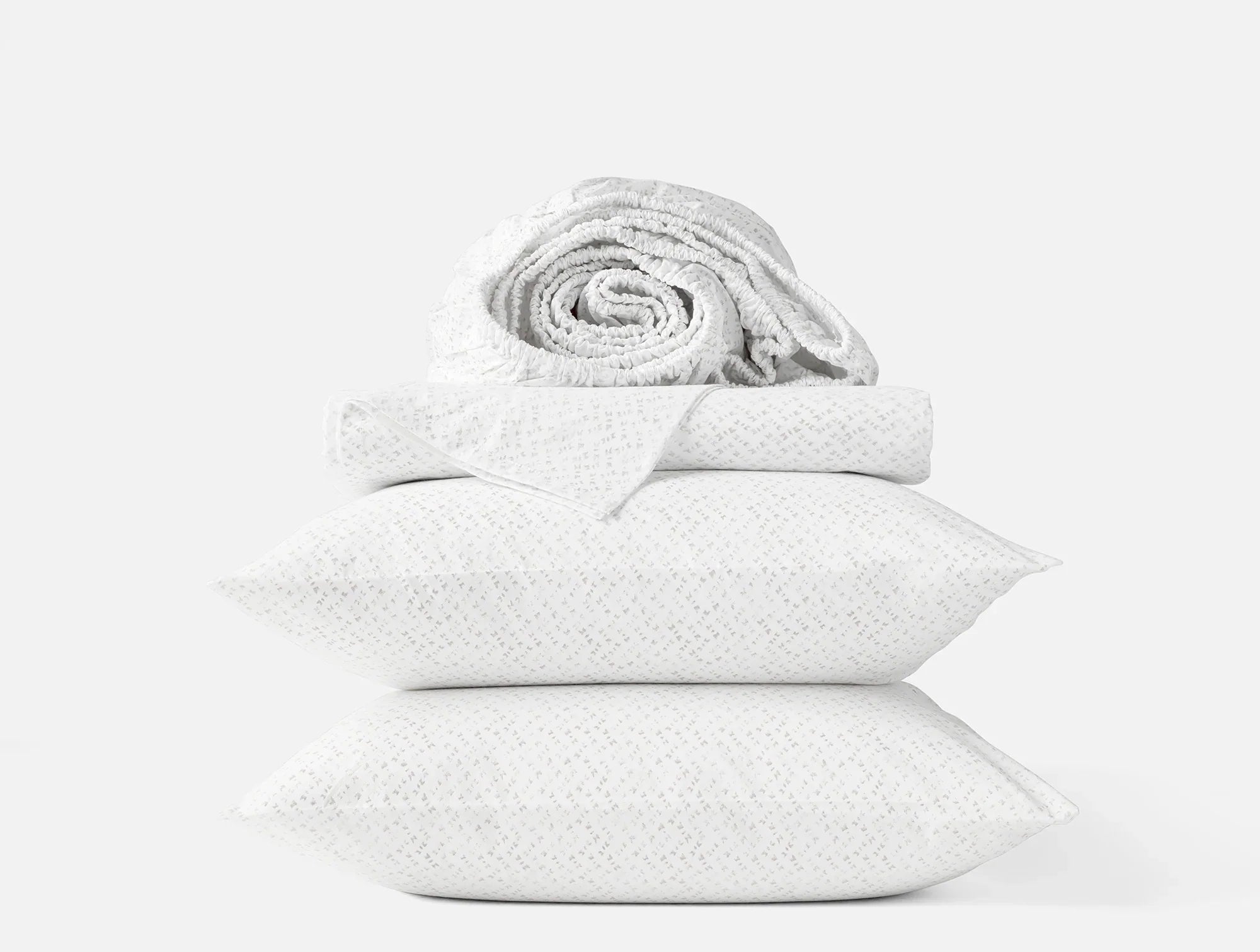 Coyuchi Organic Print Percale Sheet Set