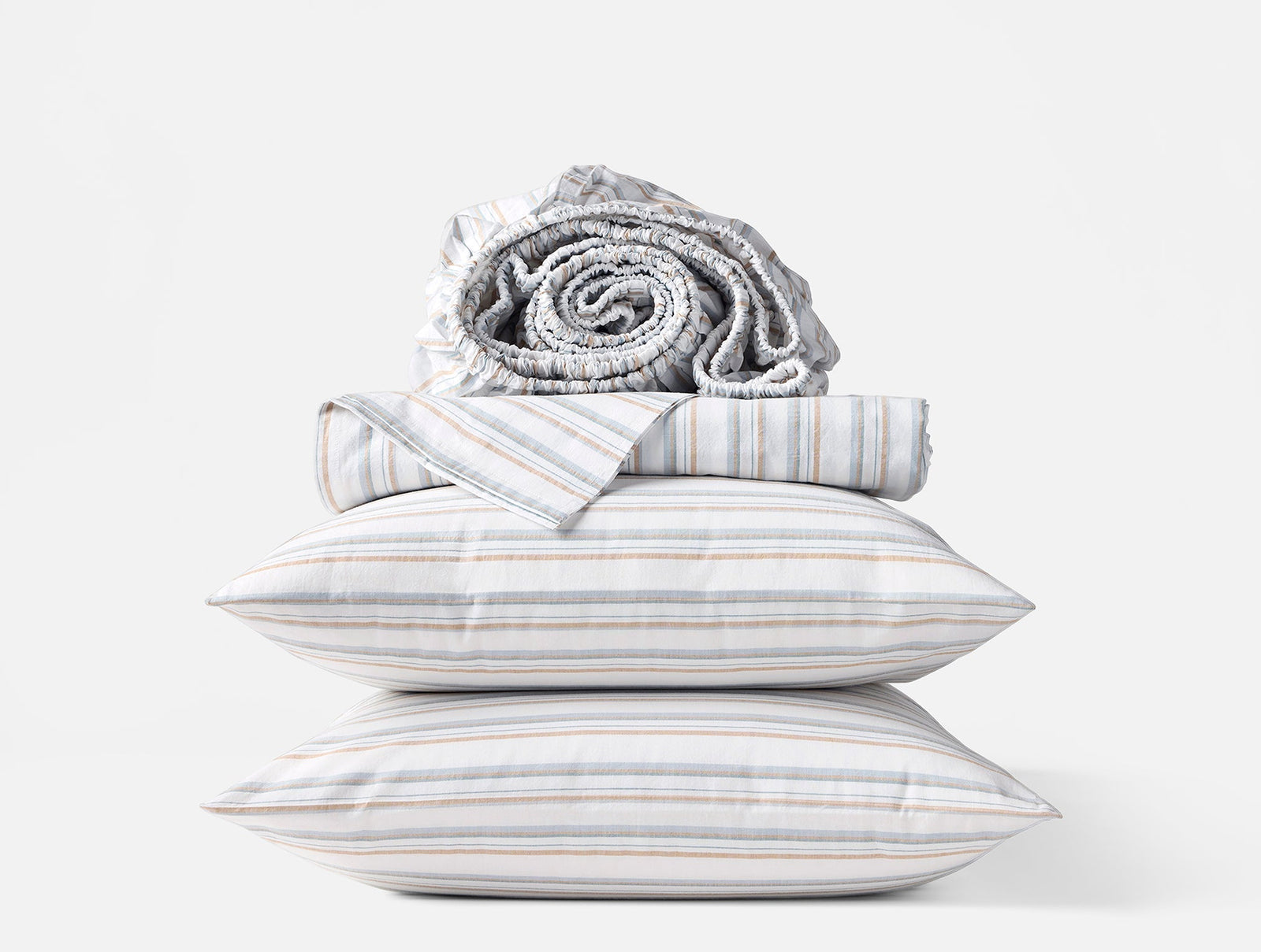 Organic Crinkled Percale™ Sheet Set