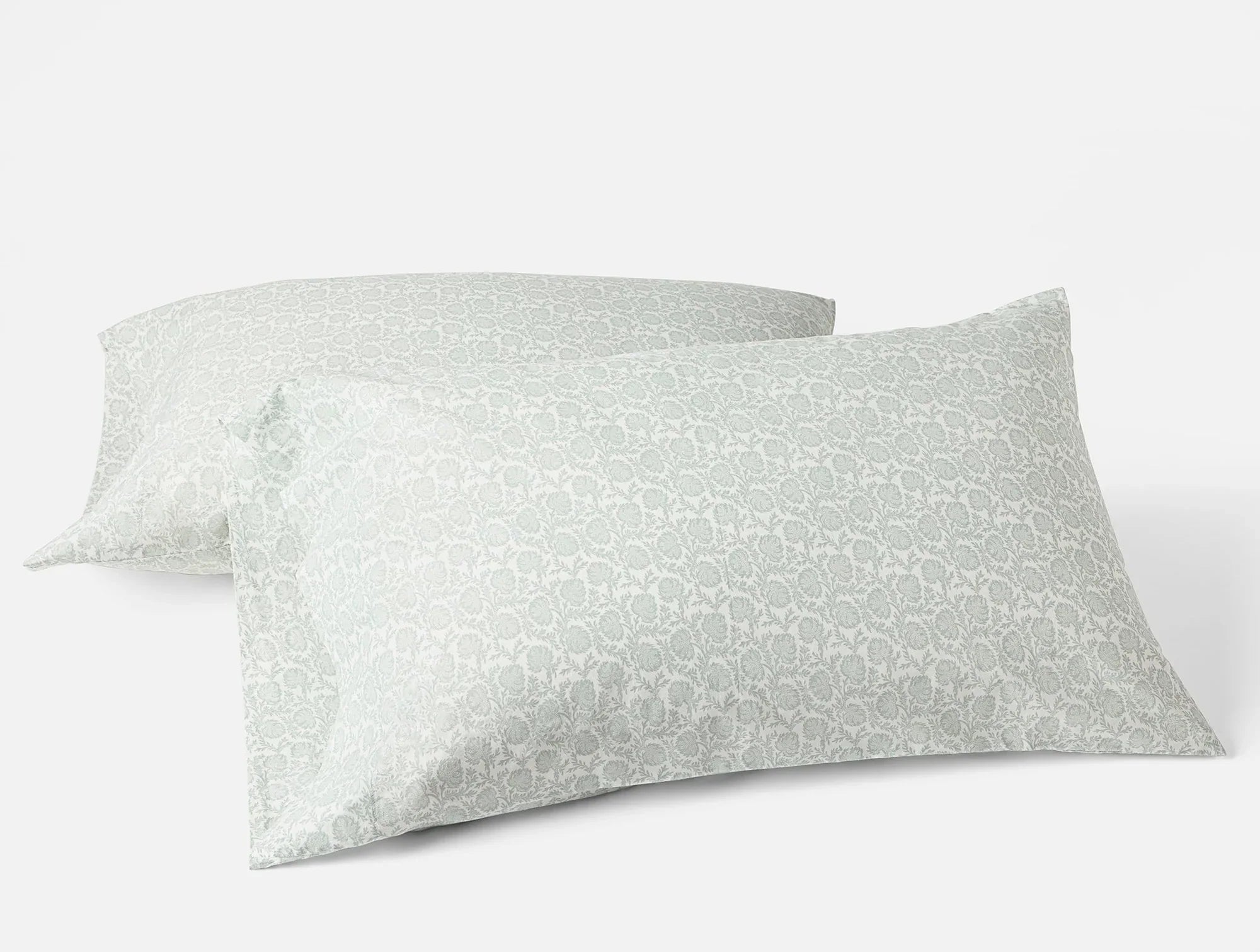 Coyuchi Dew Robles Organic Print Percale Sheet Set