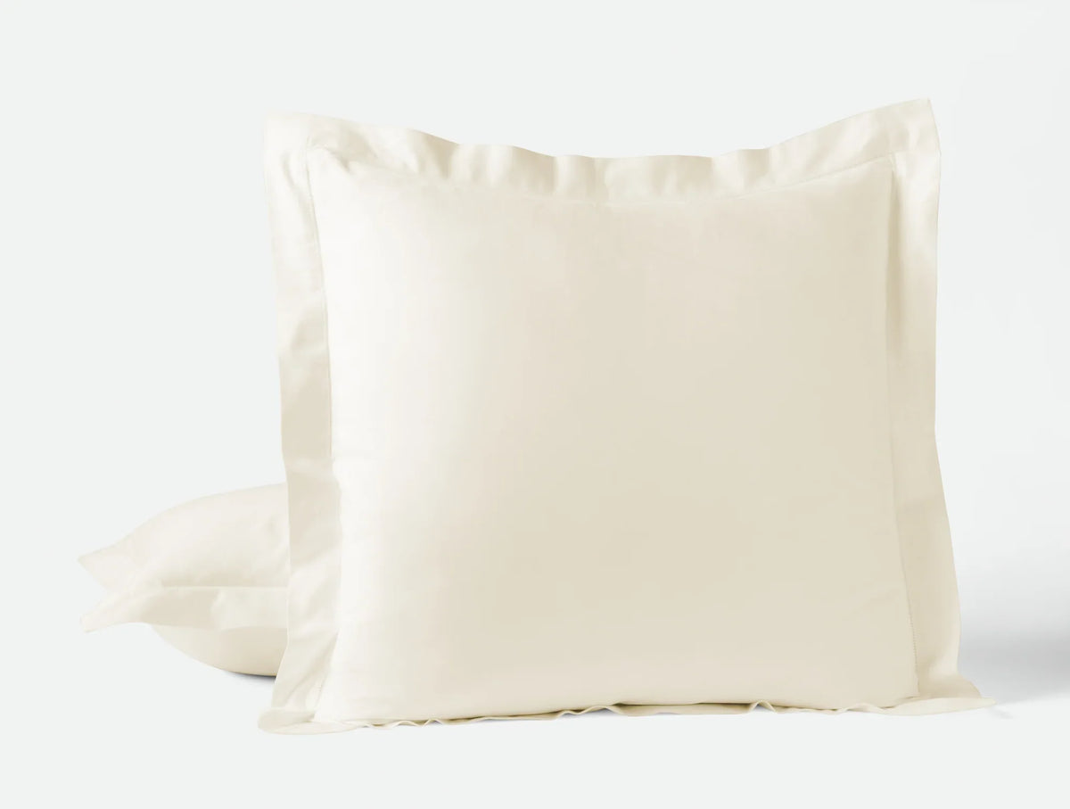 Coyuchi Sham - Euro Undyed Heirloom Organic Sateen Duvet Cover