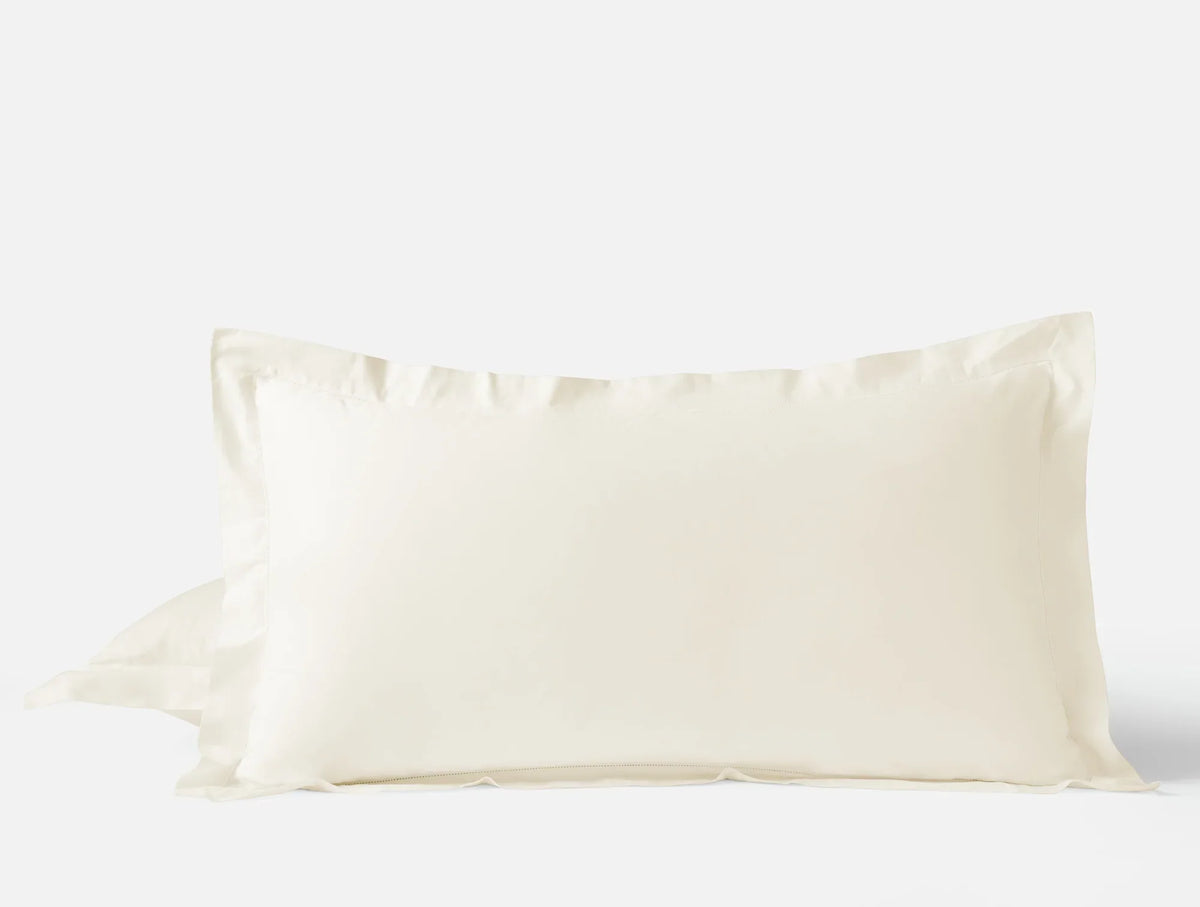 Coyuchi Sham - King Undyed Heirloom Organic Sateen Duvet Cover