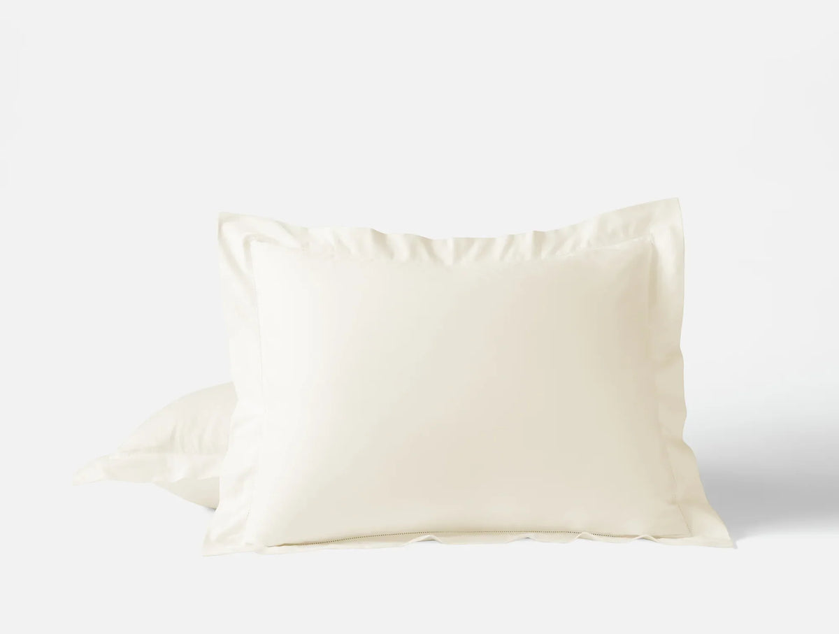Coyuchi Sham - Standard Undyed Heirloom Organic Sateen Duvet Cover