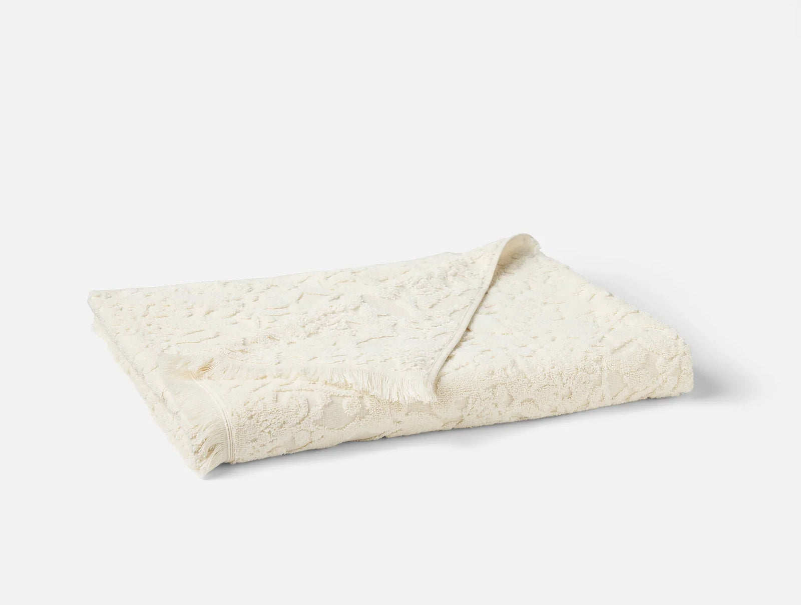 Coyuchi Bath Towel Undyed Wildflower Organic Bath Towel