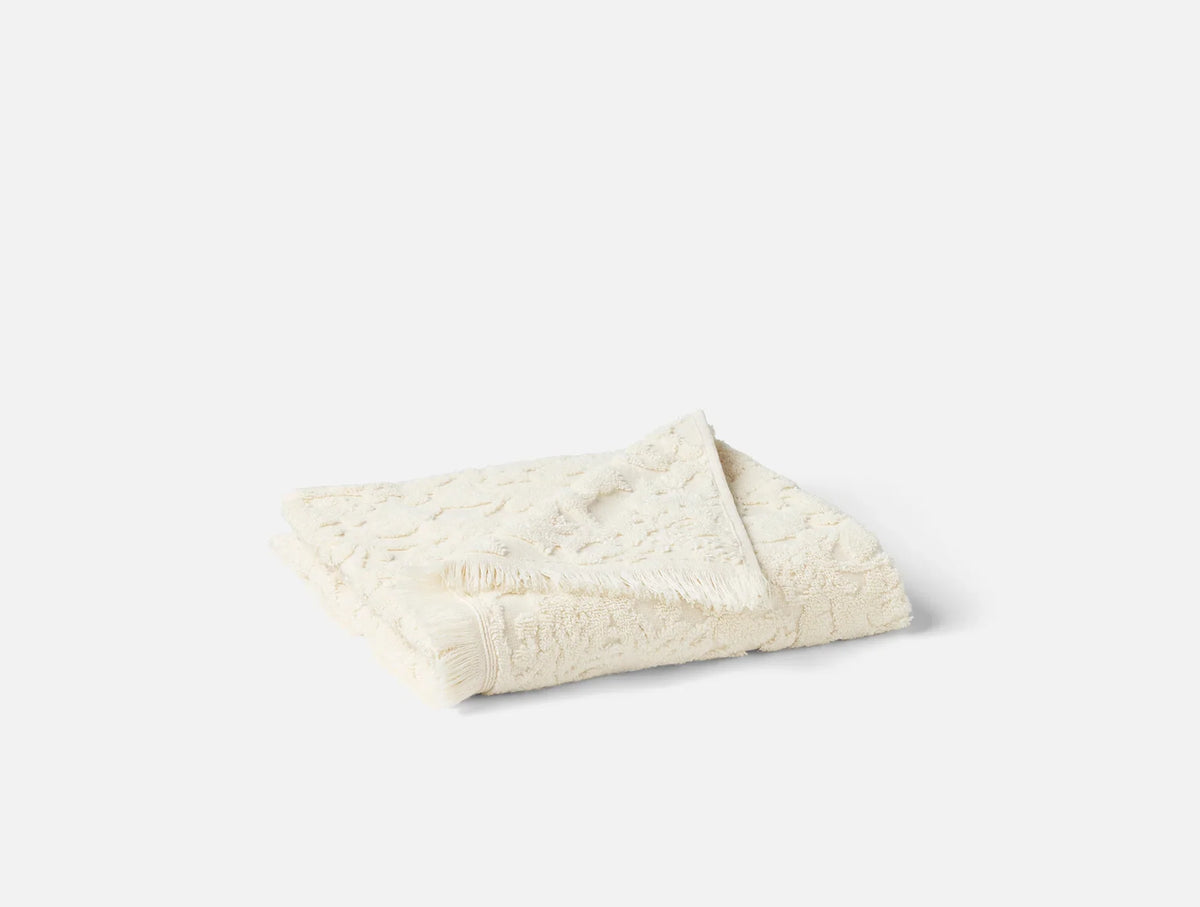 Coyuchi Hand Towel Undyed Wildflower Organic Bath Towel