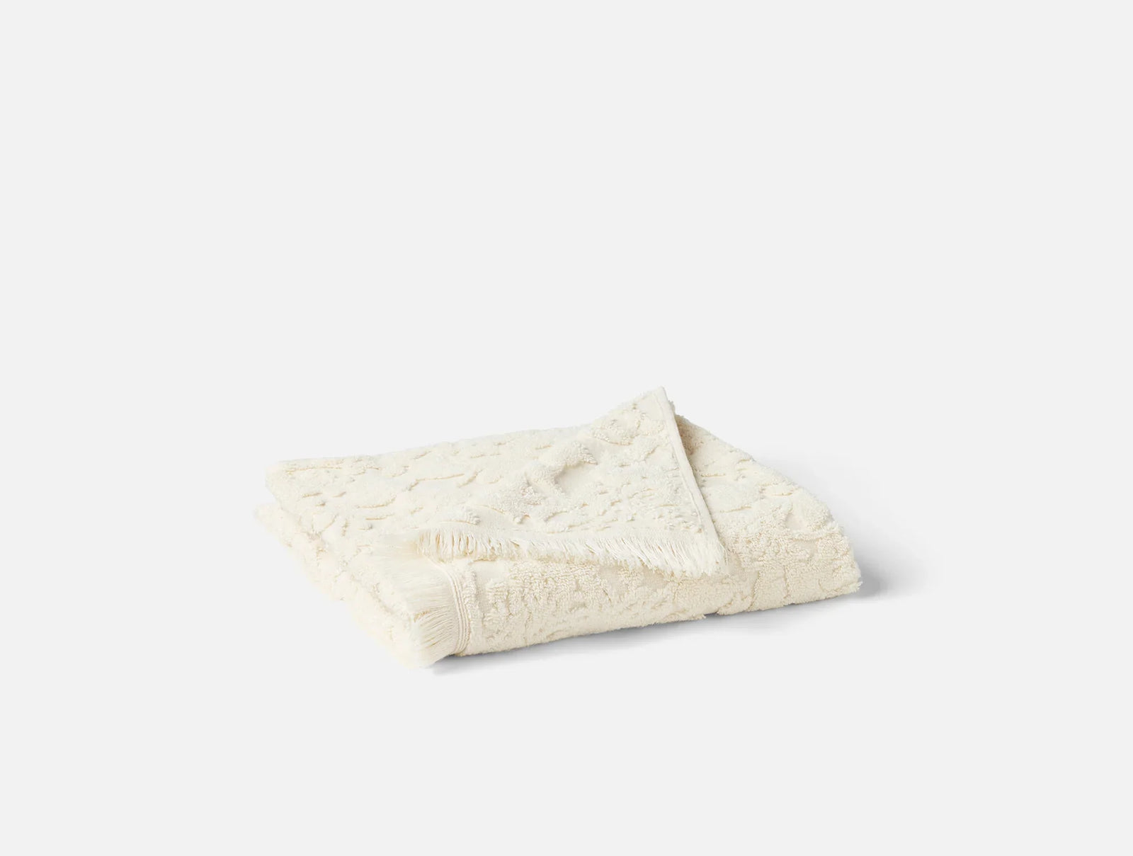 Coyuchi Hand Towel Undyed Wildflower Organic Bath Towel