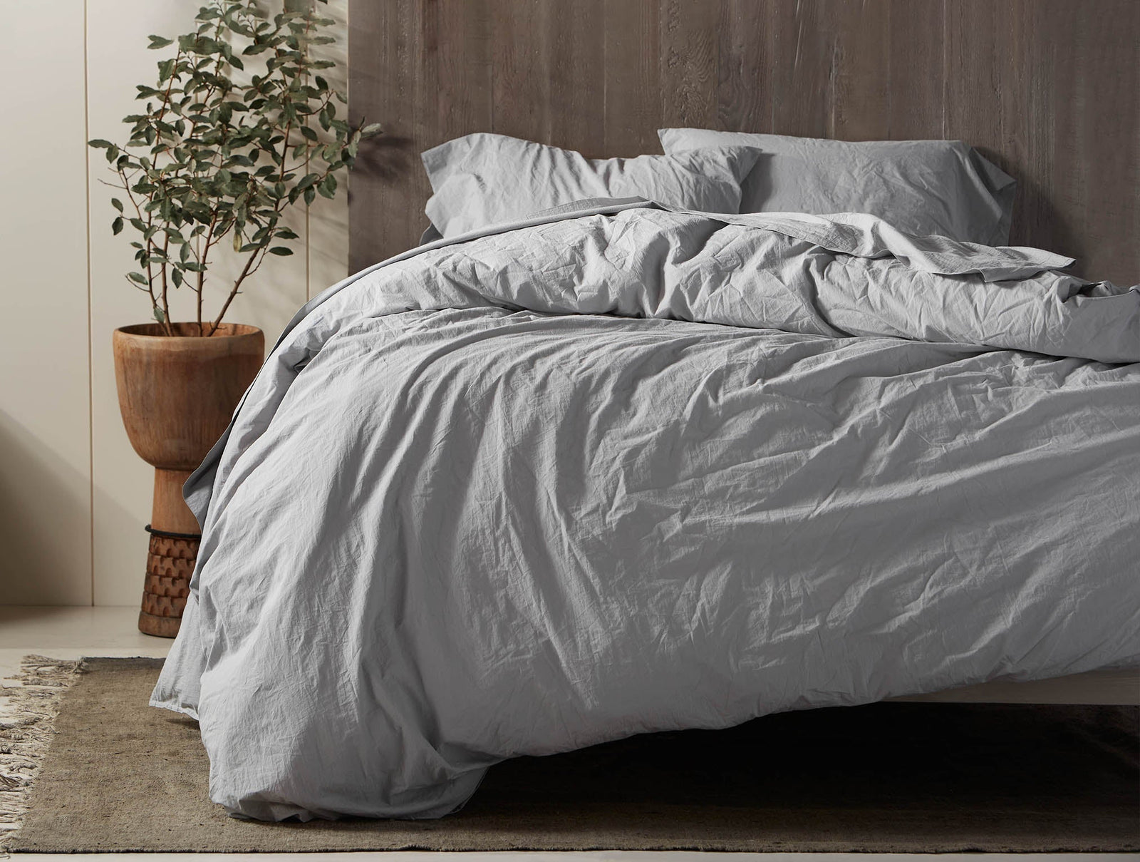 Organic Crinkled Percale™ Sheet Set