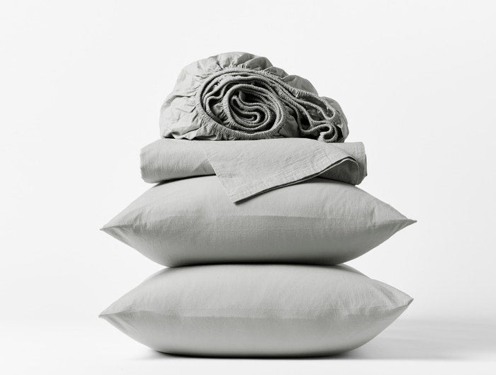 Coyuchi Refined Organic Percale Sheet Set