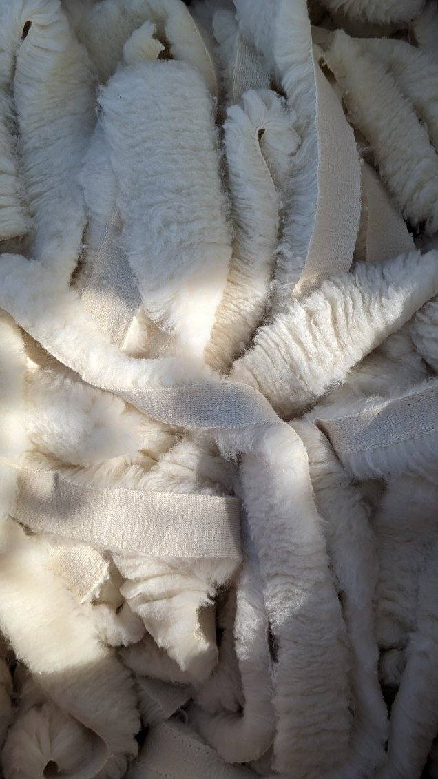 Holy Lamb Organics Happy Lamb Fleece Strips