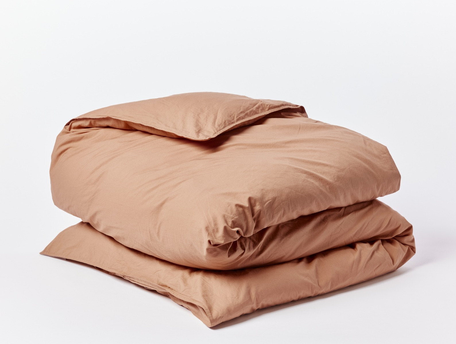 Organic Crinkled Percale™ Duvet Cover