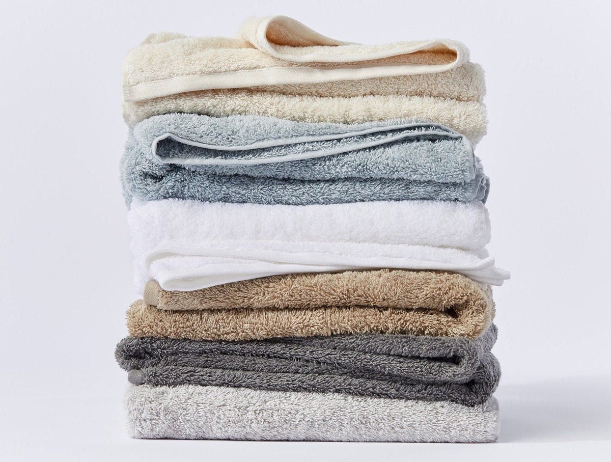 Coyuchi Cloud Loom Organic Towels &amp; Bath Mat