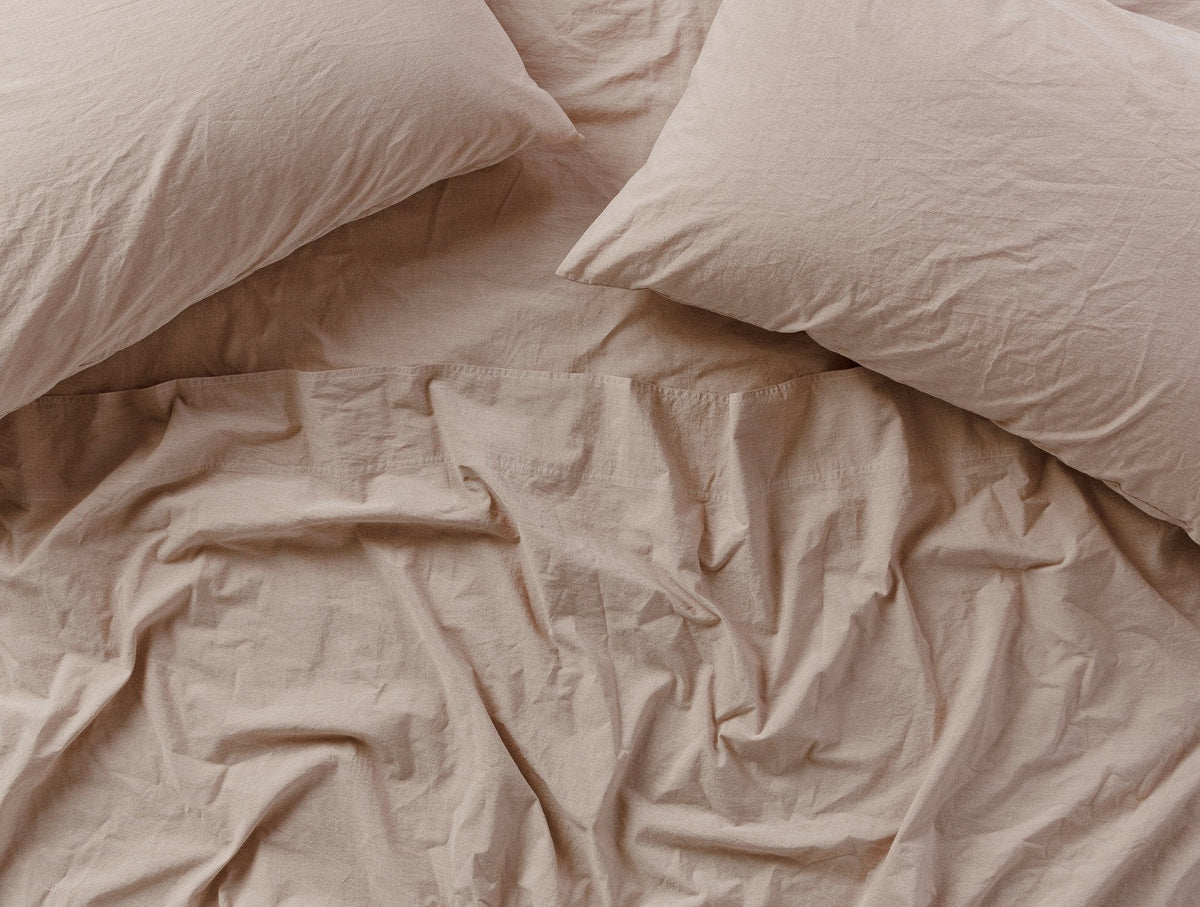 Coyuchi Organic Crinkled Percale™ Sheet Set