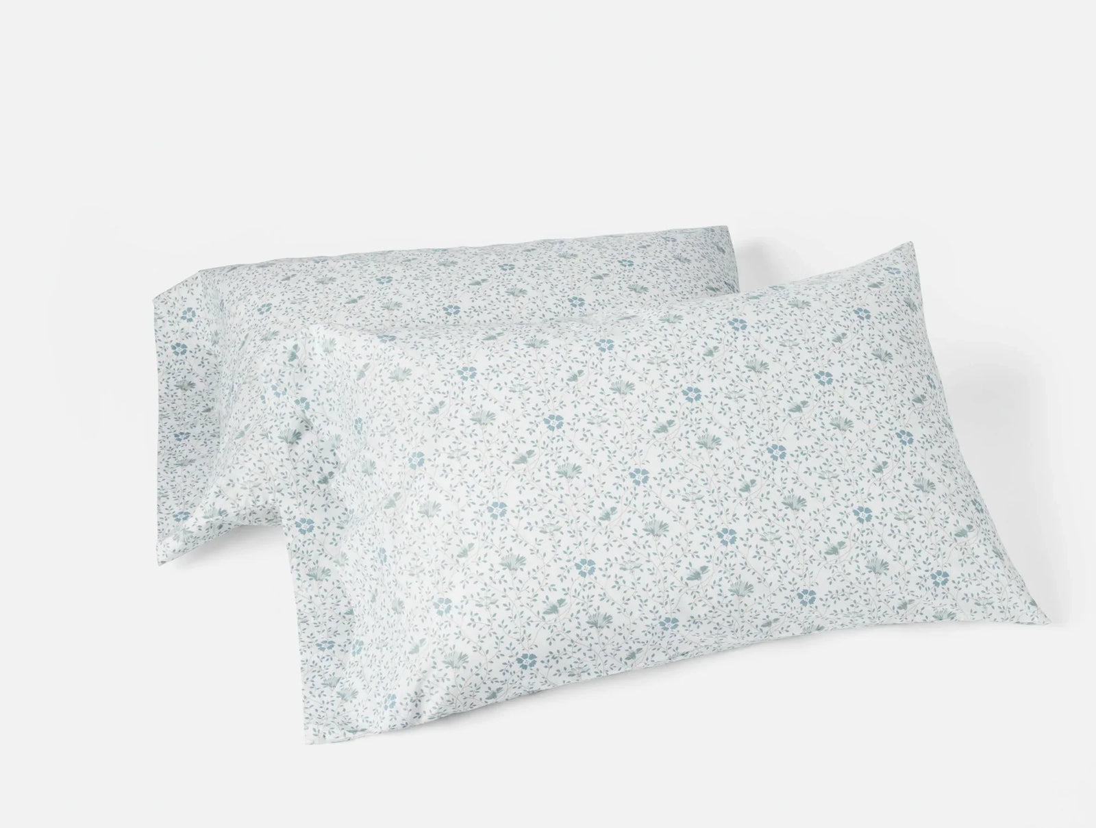Coyuchi Tidal Meadow Organic Print Percale Sheet Set