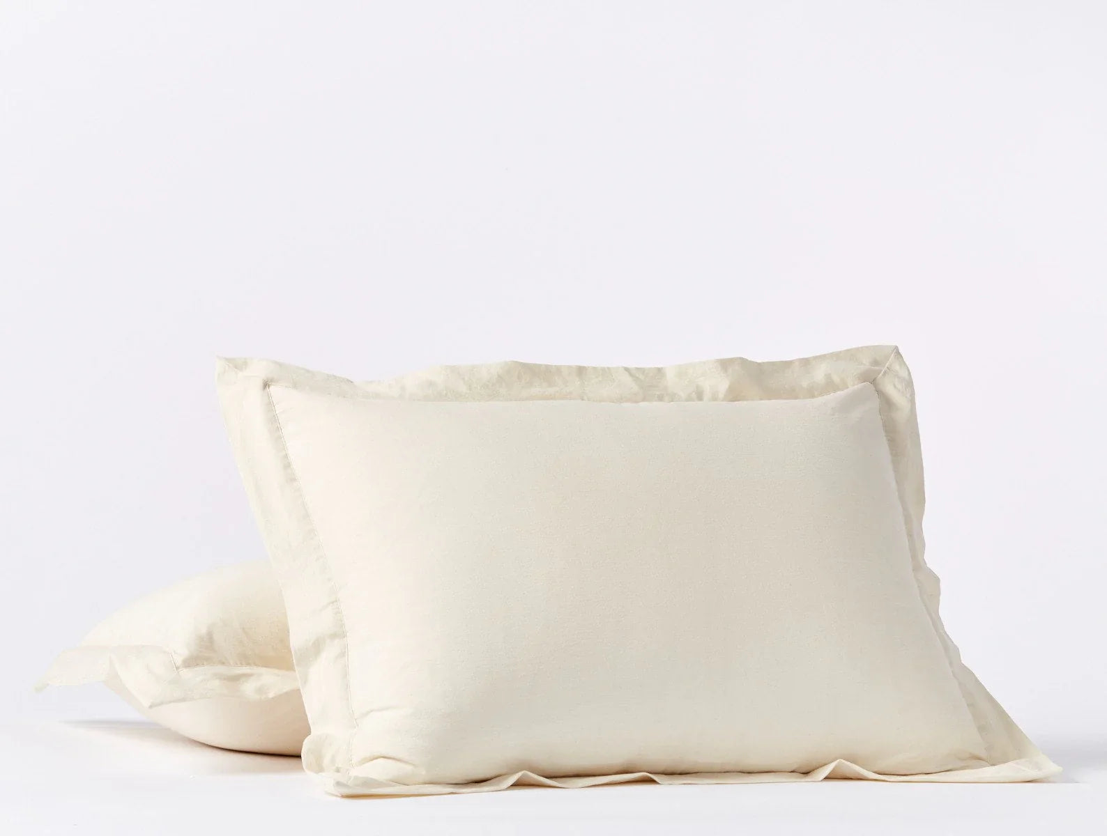 Coyuchi Standard Shams Undyed Cloud Soft Organic Sateen Duvet Cover