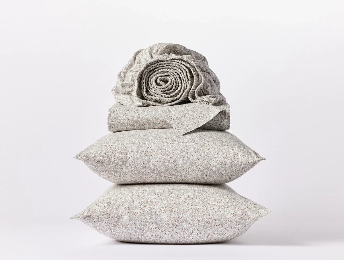 Coyuchi Organic Print Percale Sheet Set