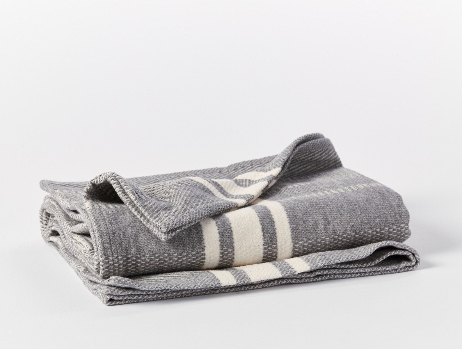 Coyuchi Gray Cirrus Supersoft Organic Cotton Throw