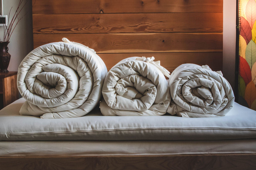 Holy Lamb Organics All-Natural Wool Comforter