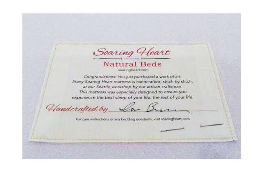 Soaring Heart Organic Mattress - Latex 6.5&quot;