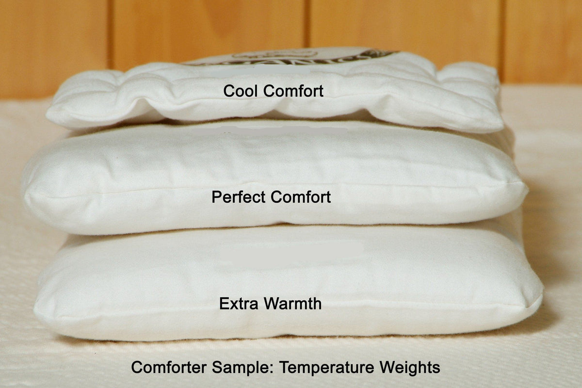 Holy Lamb Organics Natural Dual-Weight Comforter - Clearance